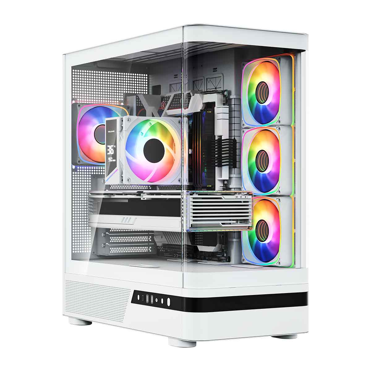 AQ100 ARGB MIDI WHITE