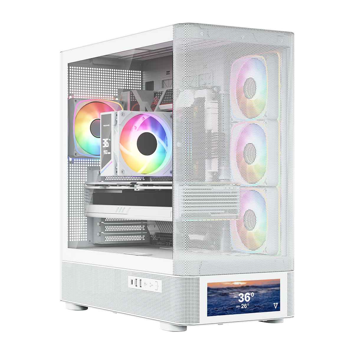 AQ500 ARGB MIDI WHITE