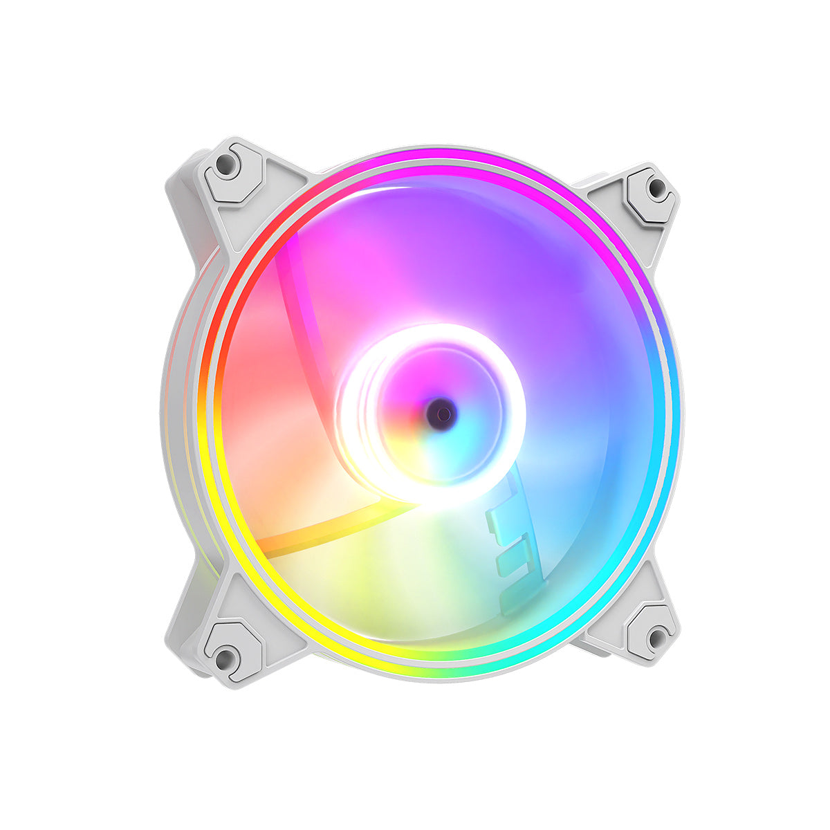 APEX 120 ARGB WHITE REVERSE FAN