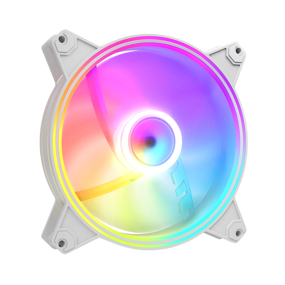 APEX 140 ARGB WHITE REVERSE FAN
