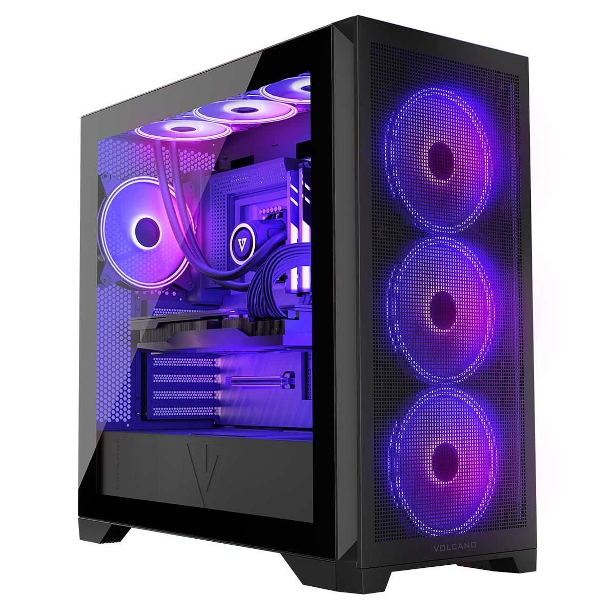 EXPANSE S APEX ARGB MIDI Black