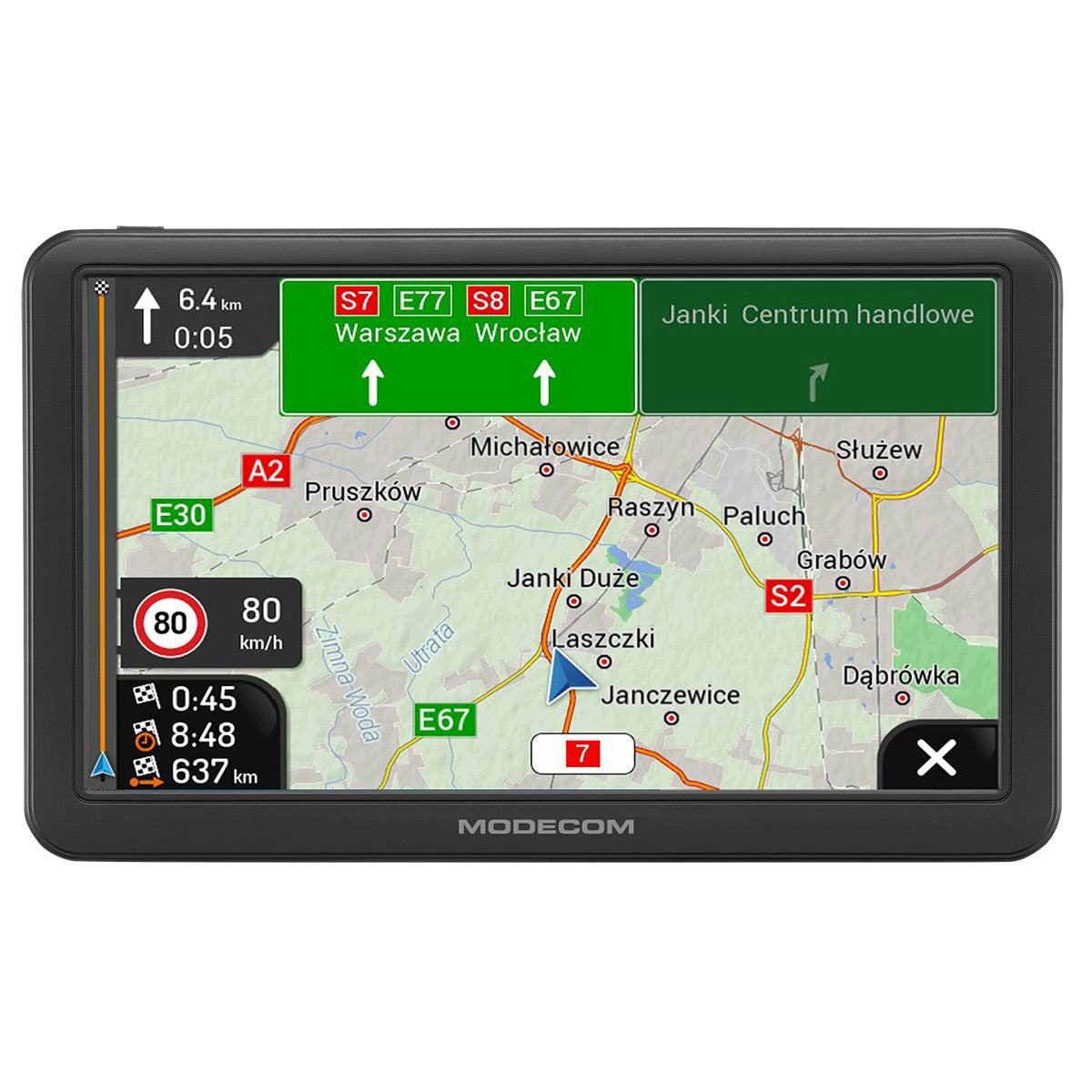 FreeWAY CX 7.4 NAWIGACJA DO SAMOCHODÓW I CIĘŻARÓWEK iGO Navigation Truck (Europa roczna aktualizacja)