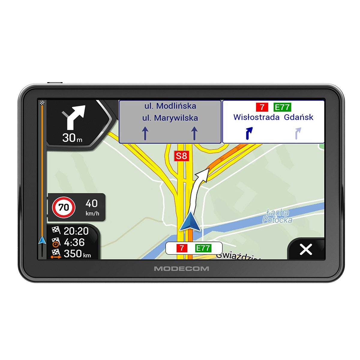 FreeWAY CX 7.3 NAWIGACJA DO SAMOCHODÓW I CIĘŻARÓWEK iGO Navigation Truck (Europa roczna aktualizacja)