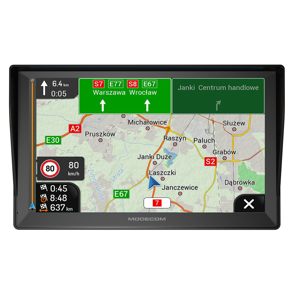 FreeWAY CX 9.3 PLUS NAWIGACJA DO SAMOCHODÓW I CIĘŻARÓWEK iGO Navigation Truck (Europa roczna aktualizacja)