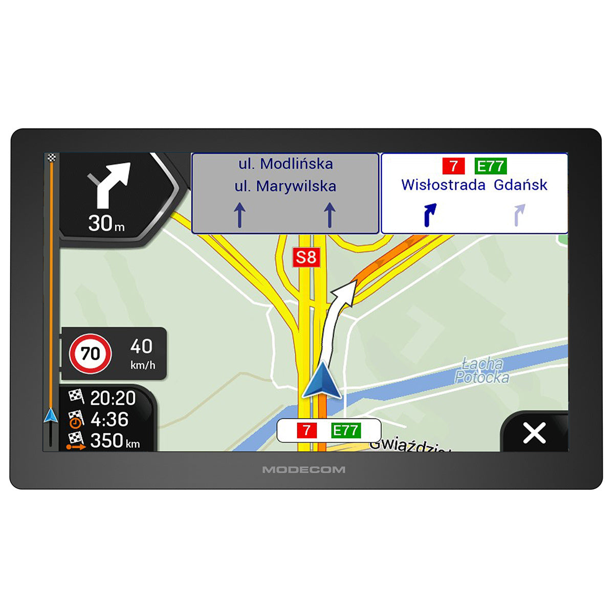 FreeWAY CX 9.4 NAWIGACJA DO SAMOCHODÓW I CIĘŻARÓWEK iGO Navigation Truck (Europa roczna aktualizacja)
