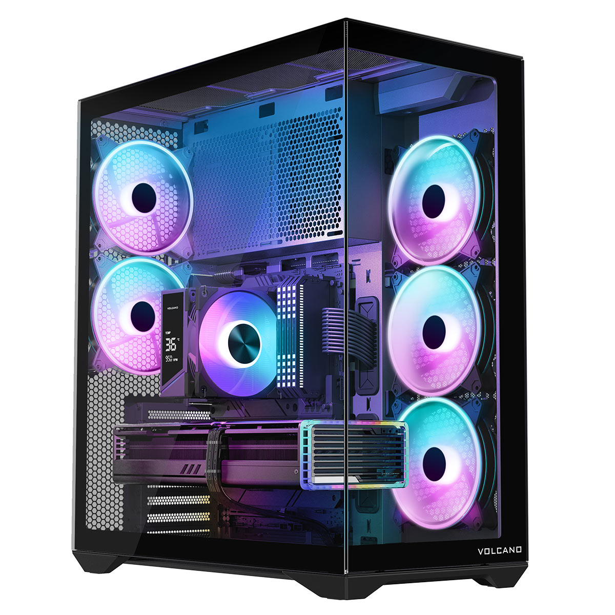 SPACE XL ARGB FULL TOWER 5F BLACK