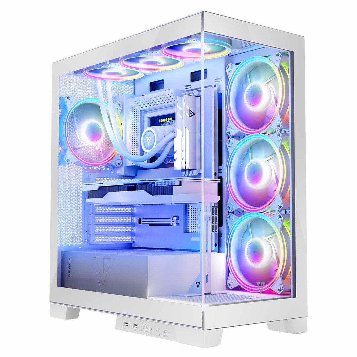 SPACE APEX ARGB MIDI White