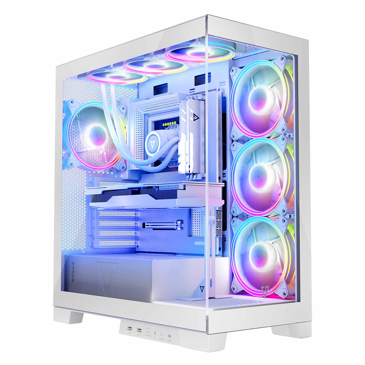 SPACE APEX ARGB MIDI White